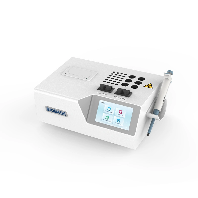 Biobase Medical Diagnosis Equipment 4 Channel Blood Coagulation Analyzer