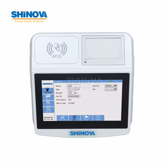 Veterinär-Fluoreszenz-Immunoassay-Analysator Quantitativer Veterinär-Immunfluoreszenz-Analysator (FQ-100)